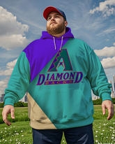 Sweat à capuche grande taille pour homme des Arizona Diamondbacks